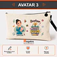 Estuche personalizado con diseño Psicopedagoga - Miniatura 4