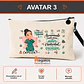 Estuche personalizado con diseño Terapeuta Ocupacional Mujer - Miniatura 4