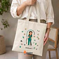 Bolsa lino personalizada con diseño Terapeuta Ocupacional - Miniatura 1