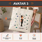 Bolsa lino personalizada con diseño Kinesióloga - Miniatura 4
