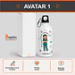 Botella de agua personalizada con diseño Terapeuta Ocupacional  - Miniatura 2