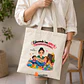 Bolsa lino diseño Educadora de Párvulos - Miniatura 1