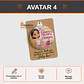 Llavero espejo Personalizado con diseño Profesora - Miniatura 5