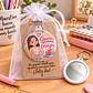 Llavero espejo Personalizado con diseño Profesora - Miniatura 1