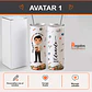 Vaso térmico tumbler personalizado con diseño Profesor - Miniatura 2
