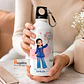 Botella de agua diseño para Técnico en. Ed. Parvulos - Miniatura 1