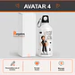 Botella de agua personalizada con diseño Abogada - Miniatura 5