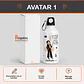Botella de agua personalizada con diseño Abogada - Miniatura 2