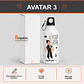 Botella de agua personalizada con diseño Abogada - Miniatura 4