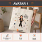 Bolsa lino personalizada con diseño Abogada - Miniatura 2