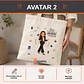 Bolsa lino personalizada con diseño Abogada - Miniatura 3