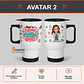 Mug térmico personalizado con diseño Veterinaria - Miniatura 3