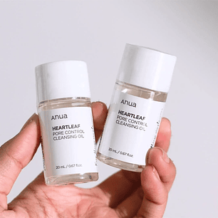 ANUA | Aceite limpiador facial control poros | Heartleaf Cleansing Oil – 20ml