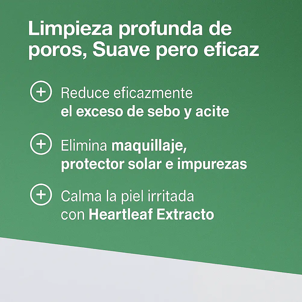 ANUA Heartleaf Cleansing Oil 20ml | Aceite Limpiador  2