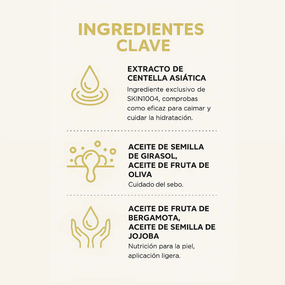 SKIN1004 Madagascar Centella Light Cleansing Oil 30ml | Aceite Limpiador  3