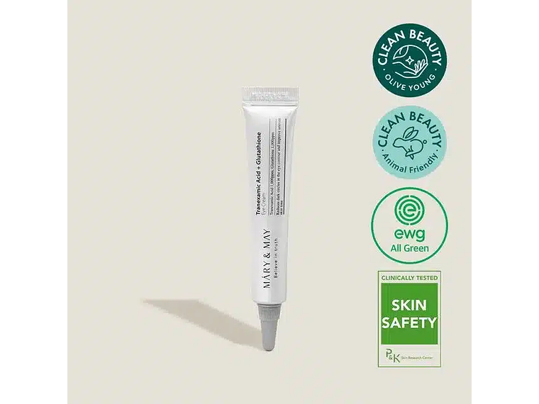 Mary & May | Crema Iluminadora para Contorno de Ojos – 12g  1