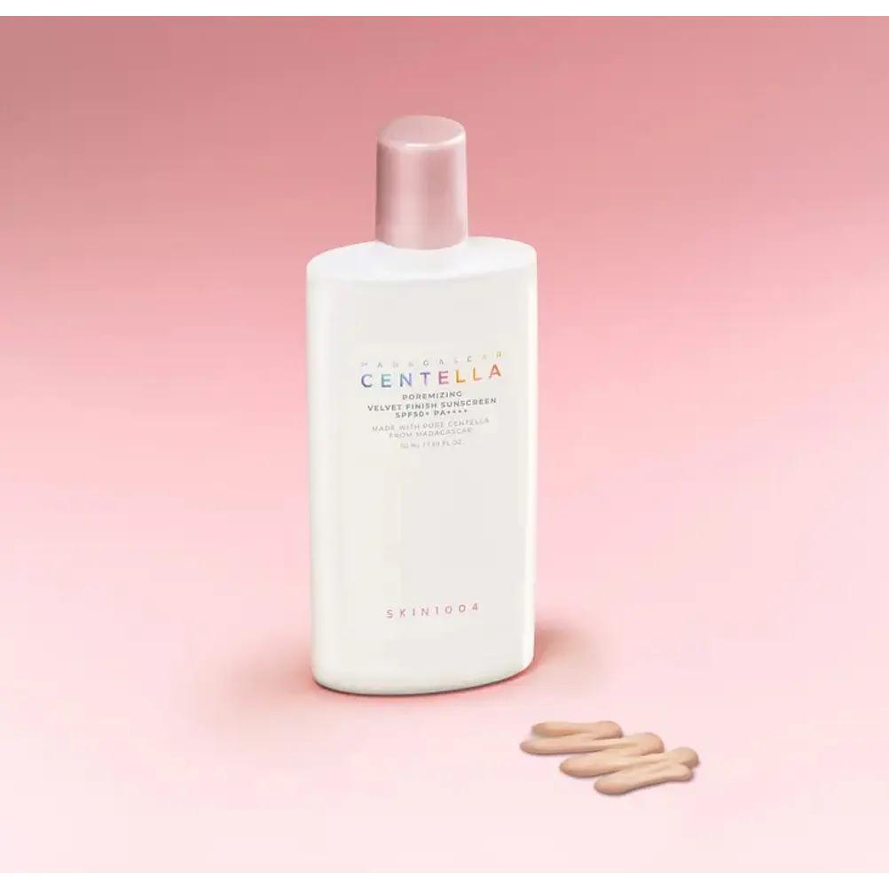 SKIN1004 Poremizing Velvet Finish Sunscreen SPF50+ 50ml | Protector Solar Acabado Mate 3