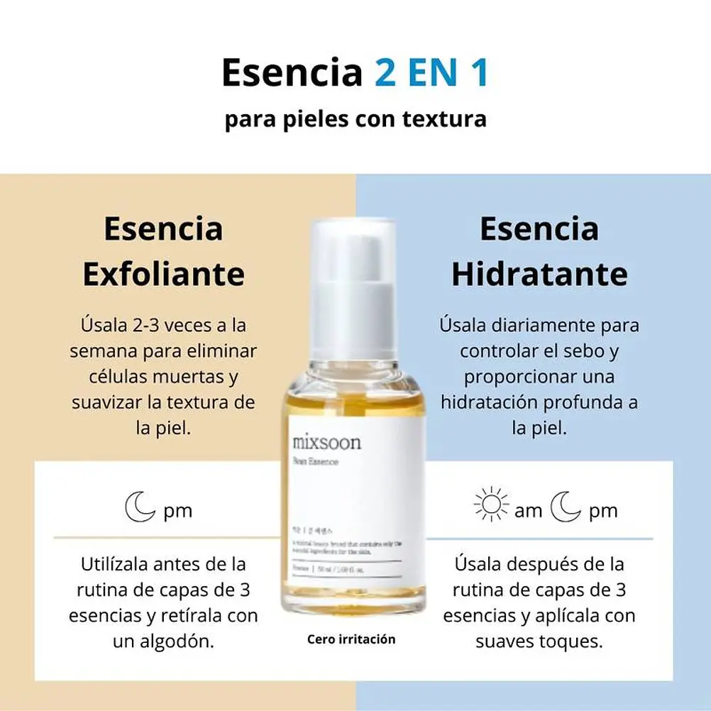MIXSOON Bean Essence 30ml | Esencia nutritiva revitalizante 3