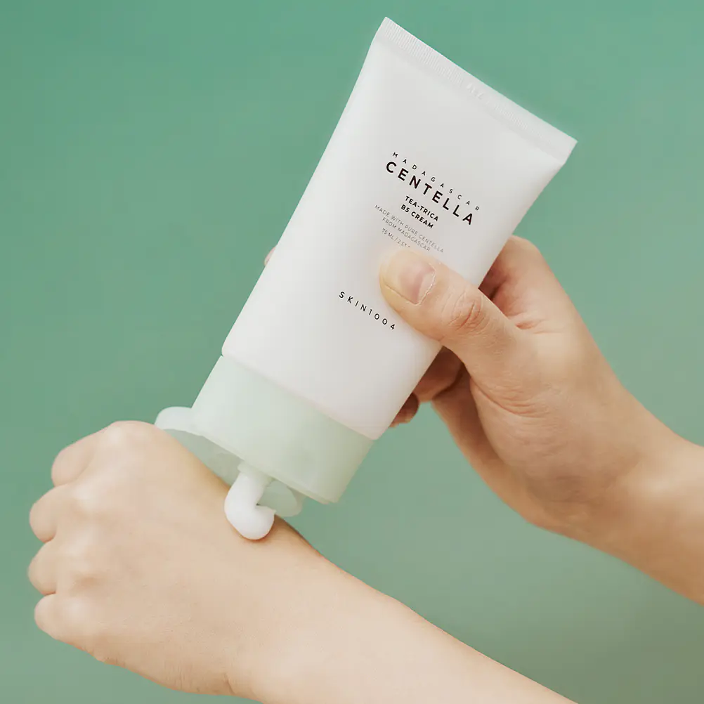 SKIN1004 Tea-Trica B5 Cream 75ml | Crema Antiacné Calmante 2
