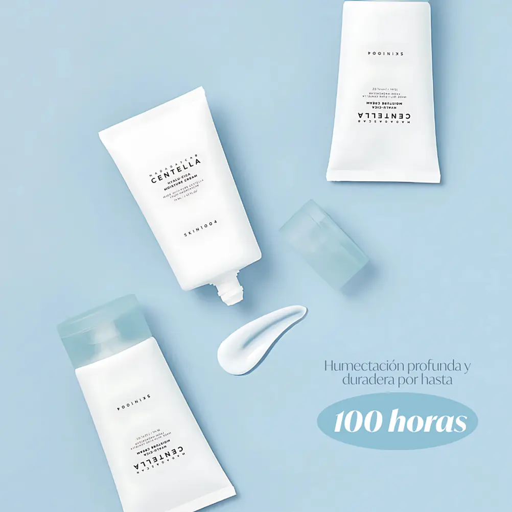 SKIN1004 Hyalu-Cica Moisture Cream 75ml | Crema Hidratante y Calmante 2