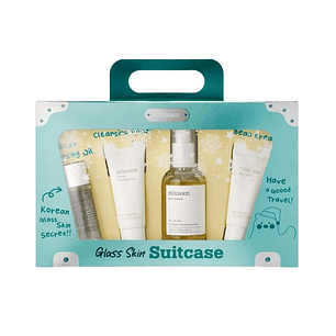 MIXSOON | Glass skin suitcase, set completo de 4 pasos.