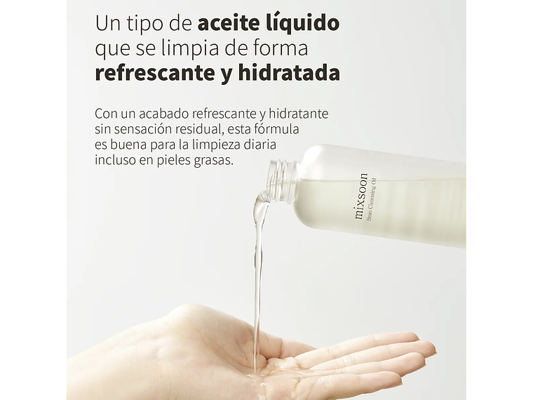 MIXSOON | Aceite limpiador facial, Bean Cleansing Oil – 100ml  2