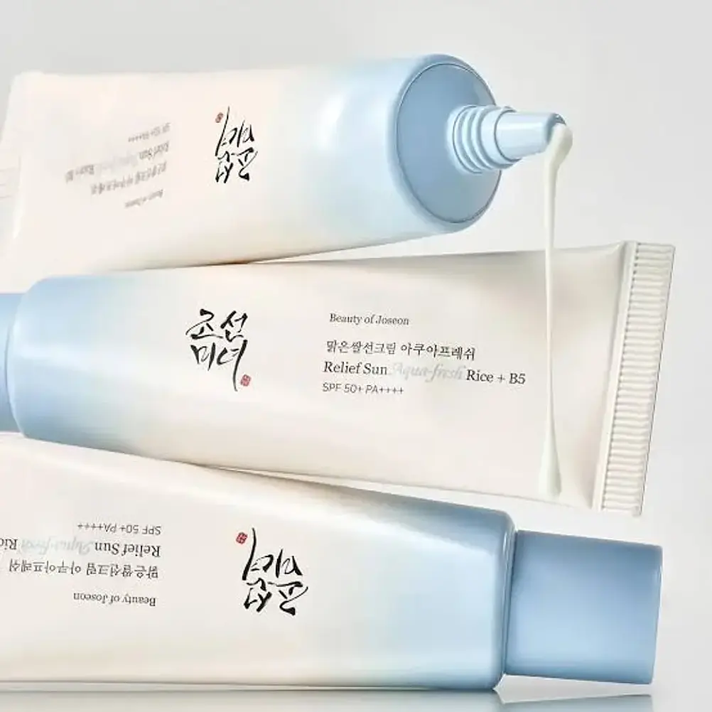Beauty of Joseon Relief Sun Aqua-Fresh Rice + B5 SPF50+ 50ml | Protector Solar Hidratante 3