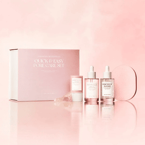 SKIN1004 | Set Quick & Easy Pore Care - Mascarilla en barra + Serúm brigthing + Pore (4 piezas)