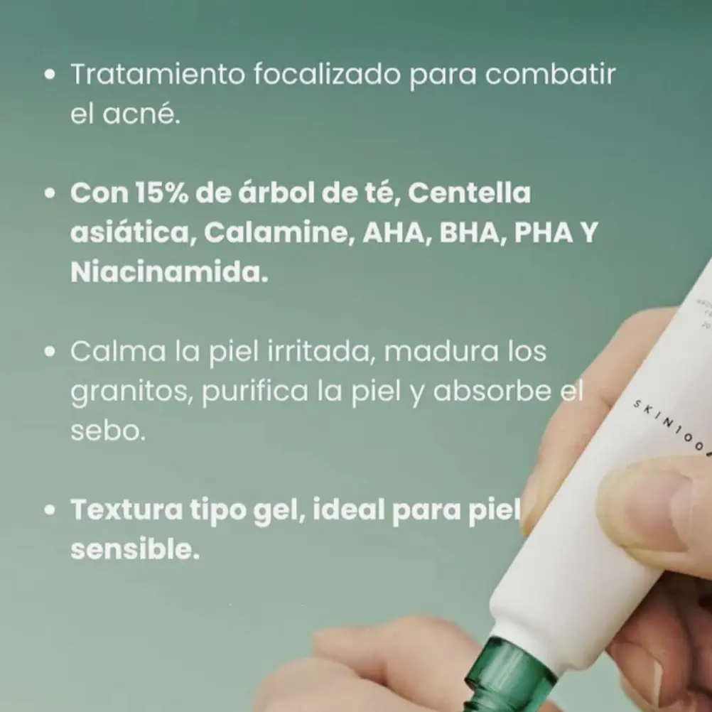 SKIN1004 Tea-Trica Spot Cream 20ml | Tratamiento Localizado para Granos 3
