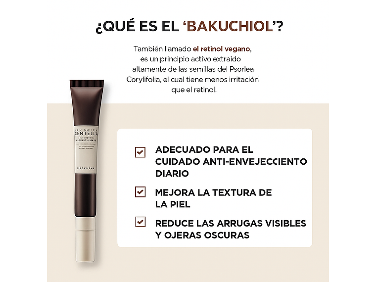 SKIN1004 | Crema de Ojos Antiedad Centella Probio-Cica Bakuchiol - 20ml  3