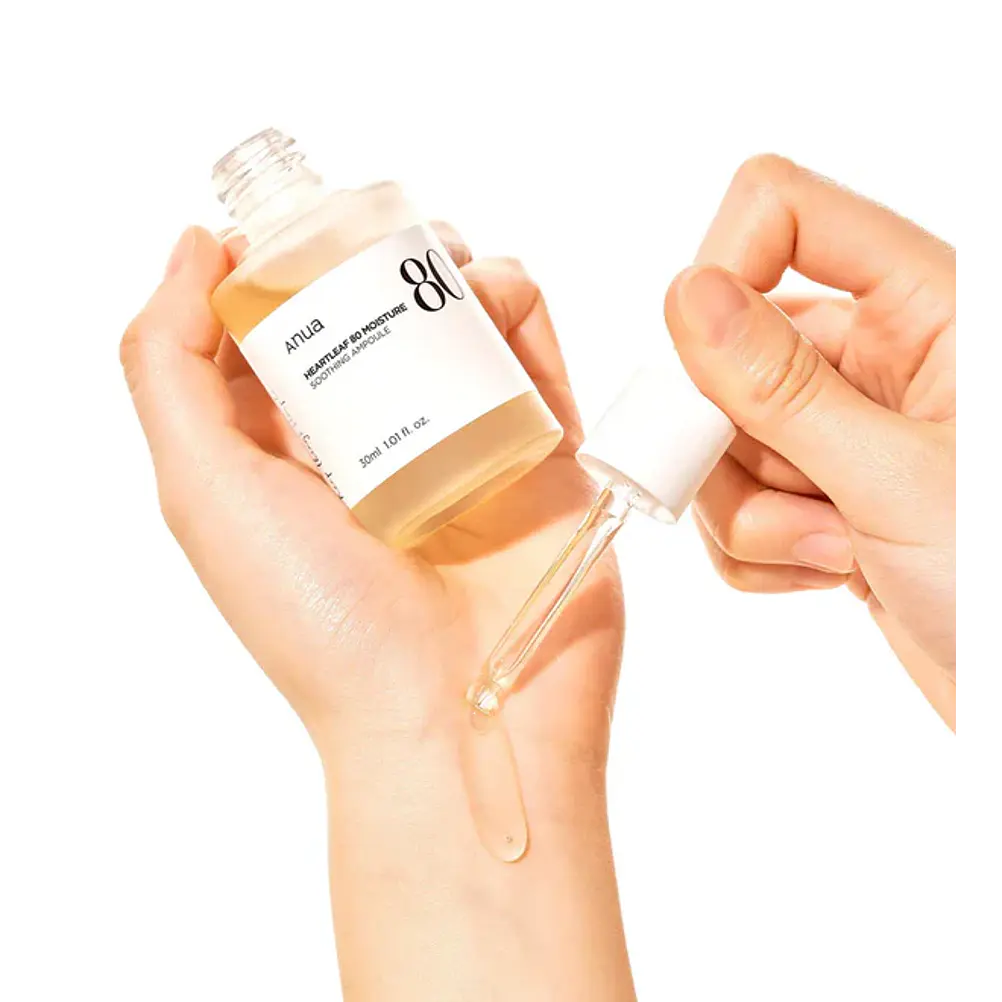 ANUA Heartleaf 80% Soothing Ampoule 30ml | Sérum Calmante e Hidratante 3