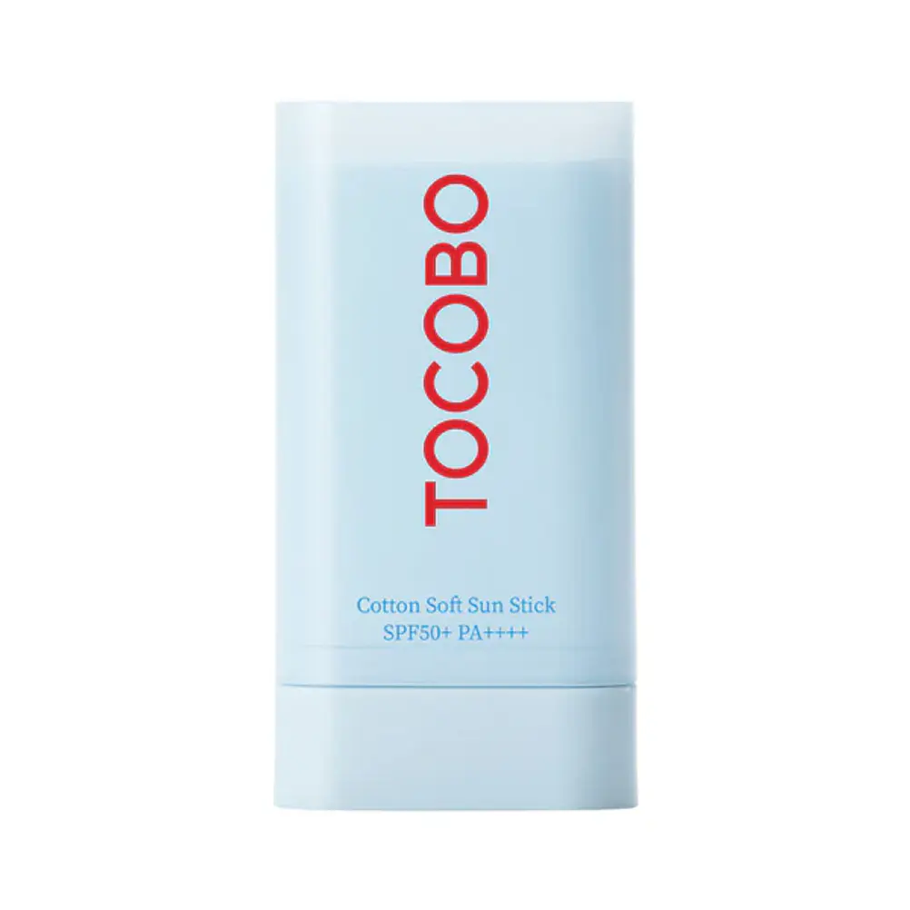 TOCOBO Cotton Soft Sun Stick SPF50+ 19g | Protector Solar en Barra Acabado Mate 1