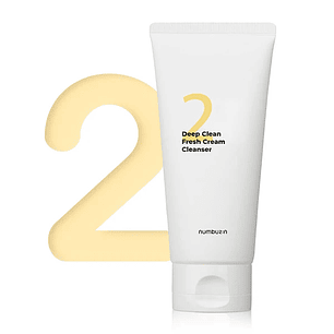 Numbuzin | Deep clean cream cleanser /Limpieza profunda - 120 ml