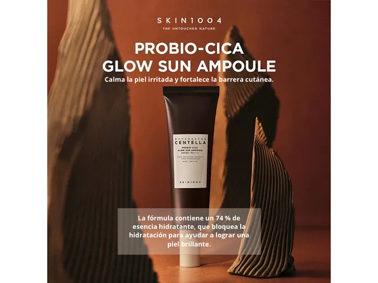 SKIN1004 | Sun Glow Probio-Cica SPF50+ - Protector solar facial con probióticos - 50 ml 3