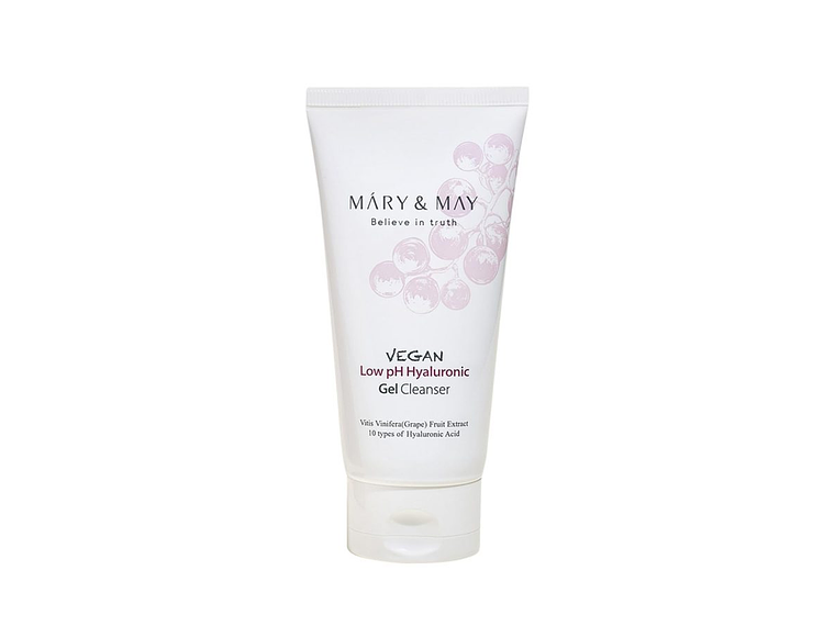 Mary & may | Gel limpiador facial con ácido hialurónico - 30ml 1