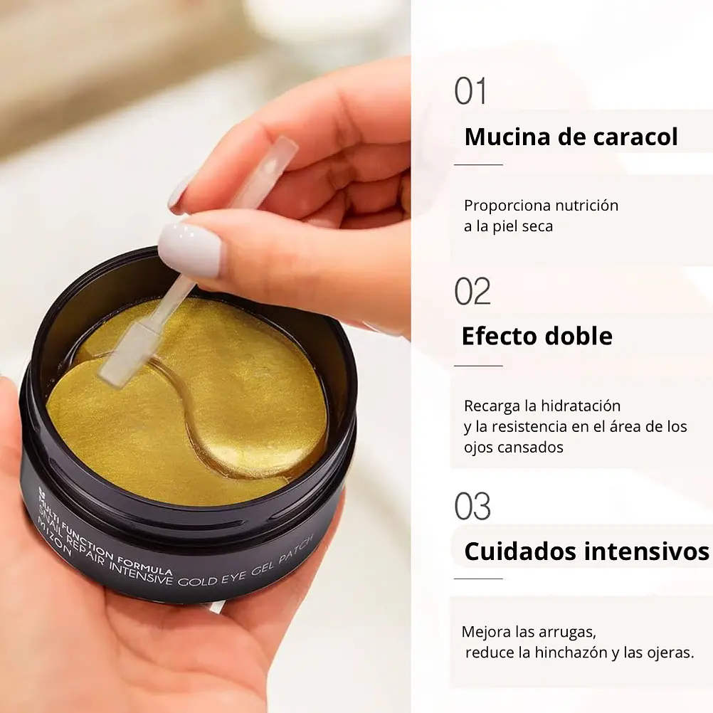 MIZON Snail Repair Intensive Gold Eye Gel Patch 60 uds  3