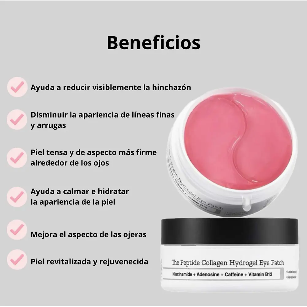 COSRX The Peptide Collagen Hydrogel Eye Patch 85g | Parches revitalizantes para ojos 3