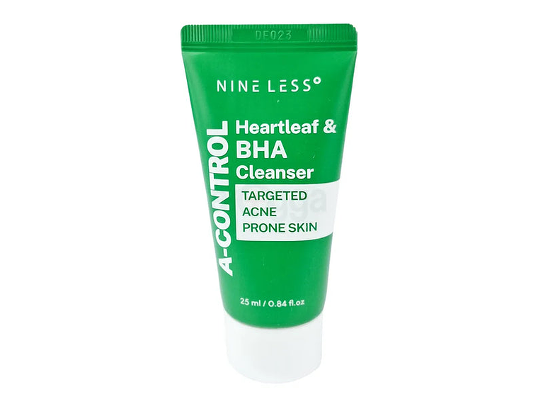 NINELESS | A Control 10%  Heartleaf & BHA / Limpiador Piel Acneica - 25ml 1