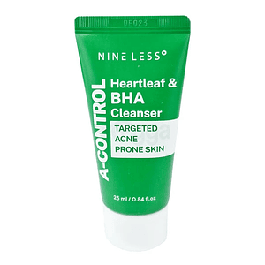 NINELESS | A Control 10%  Heartleaf & BHA / Limpiador Piel Acneica - 25ml