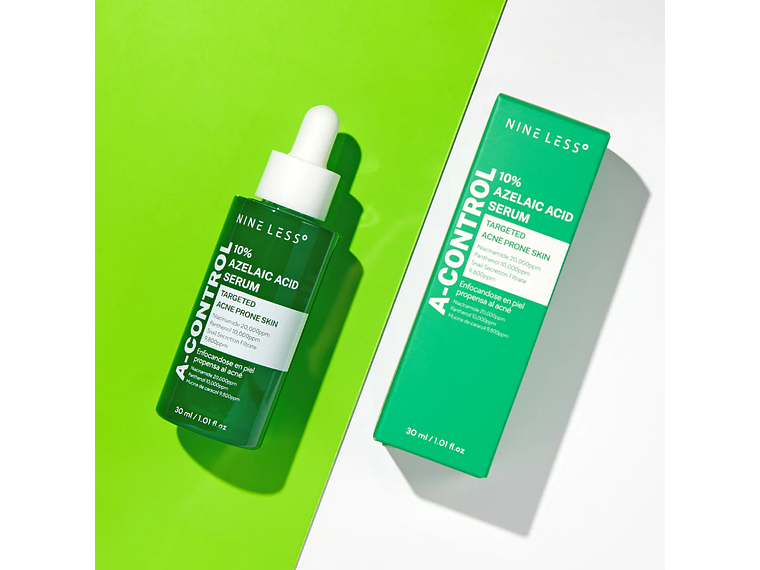 NINELESS | A-Control 10% Azelaic Acid Serum / Manchas, acné, inflamaciones - 12ml 1