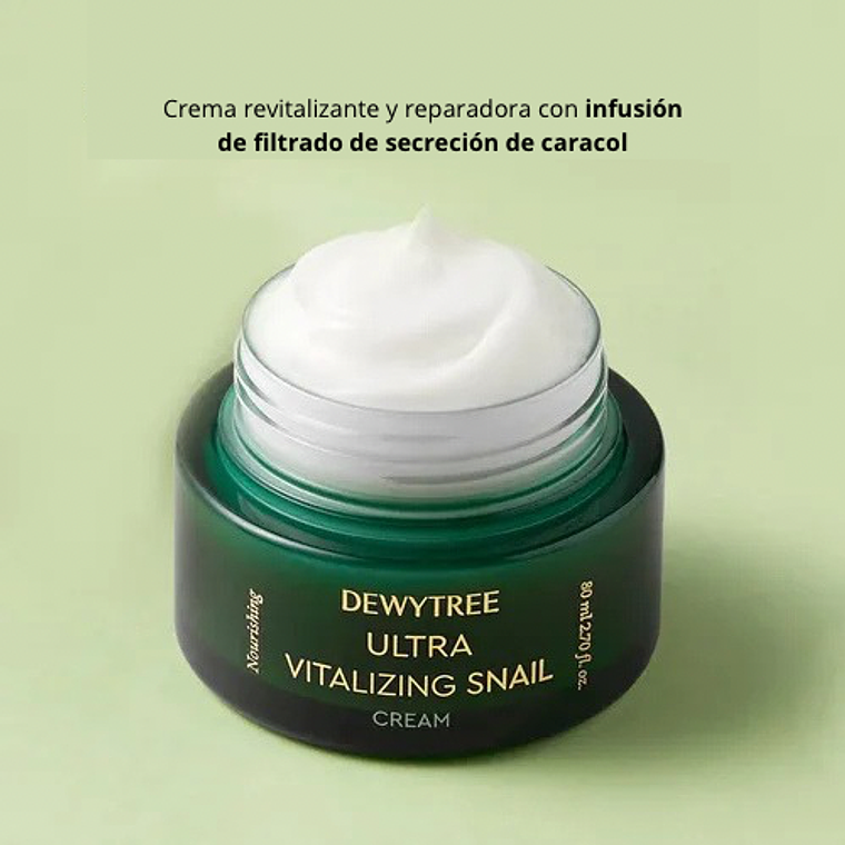 Dewytree | Ultra Vitalizing Snail Cream / Crema Hidratante – 50 ml 3