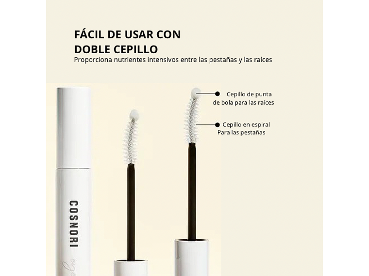 COSNORI | Long Active Eyelash Serum / Fortalecedor de Pestañas 3