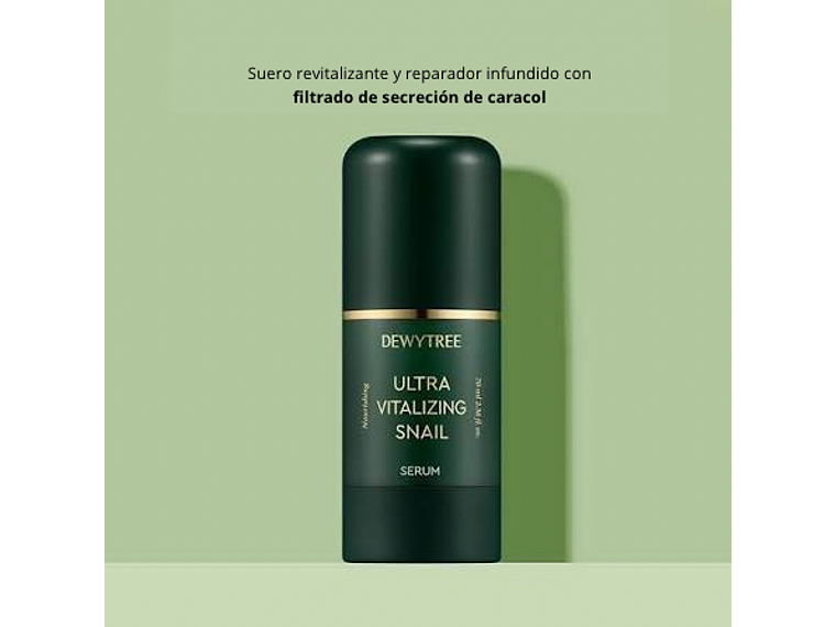 Dewy Tree | Ultra Vitalizing Snail Serum / Regenerador y firmeza - 70ml 3