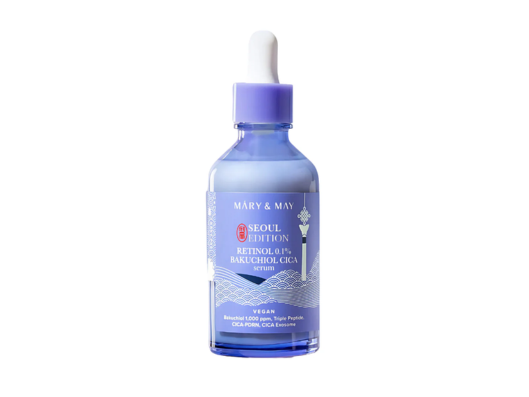 MARY&MAY | Retinol 0.1% Bakuchiol Cica Serum – Sérum Rejuvenecedor - 80 ml 1