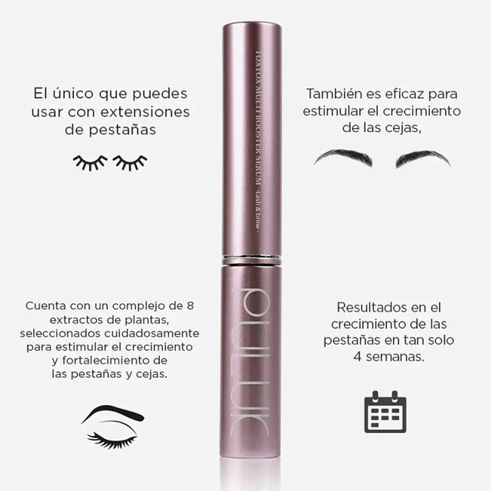 PULUK Toxtox Multi Booster 5ml | Fortalecedor de Pestañas y Cejas 3