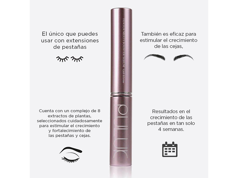 PULUK | Toxtox Multi Booster – Estimulador de Crecimiento para Pestañas y Cejas - 5 ml 3