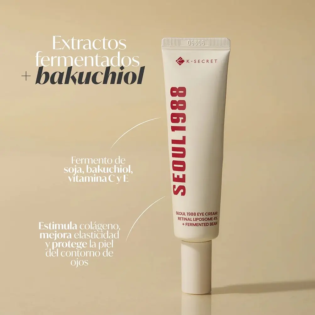 SEOUL 1988 Retinal Liposome 4% + Fermented Eye Cream 30ml | Contorno de Ojos Rejuvenecedor 3