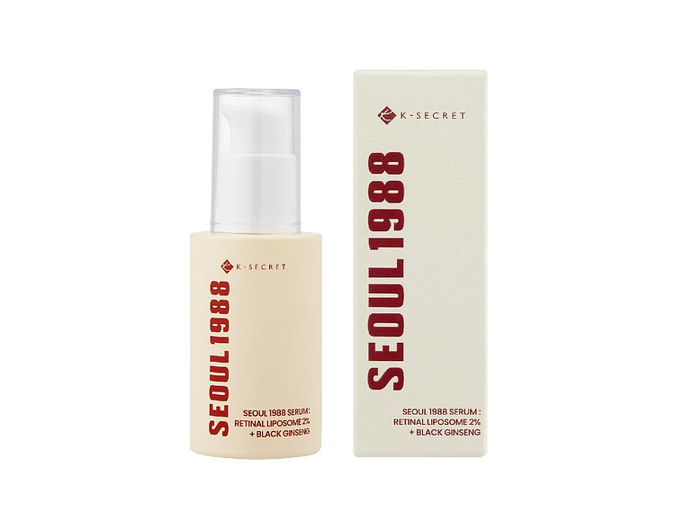 SEOUL 1988 | Retinal Liposome 2% + Ginseng Black – Sérum Antiedad Iluminador - 30ml 1