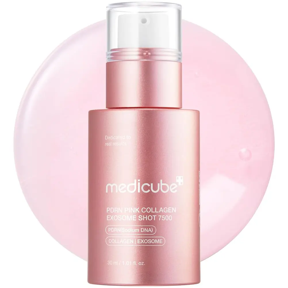 MEDICUBE PDRN Pink Collagen Exosome Shot 7500 30ml | Sérum Reafirmante 1