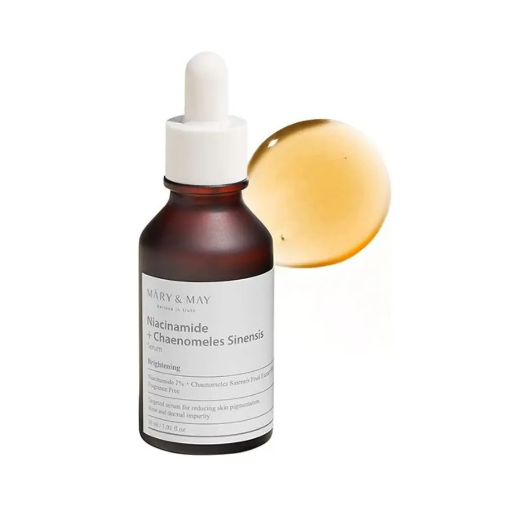 Mary & May Niacinamide + Chaenomeles Sinensis Serum 10ml | Sérum Iluminador y Seborregulador 1